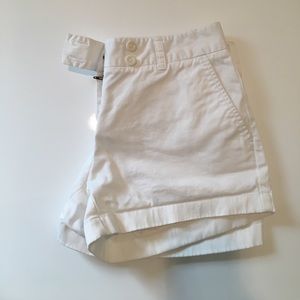 White VV shorts