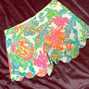 Lilly Pulitzer Casa Marina Buttercup shorts