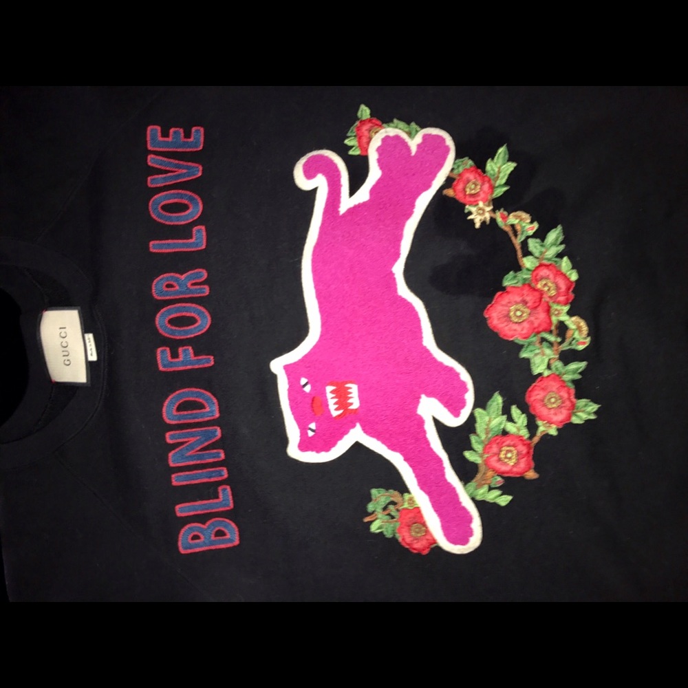 Gucci - Blind For Love sweatshirt. Men's L