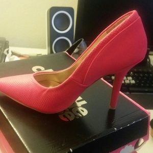Pink heels