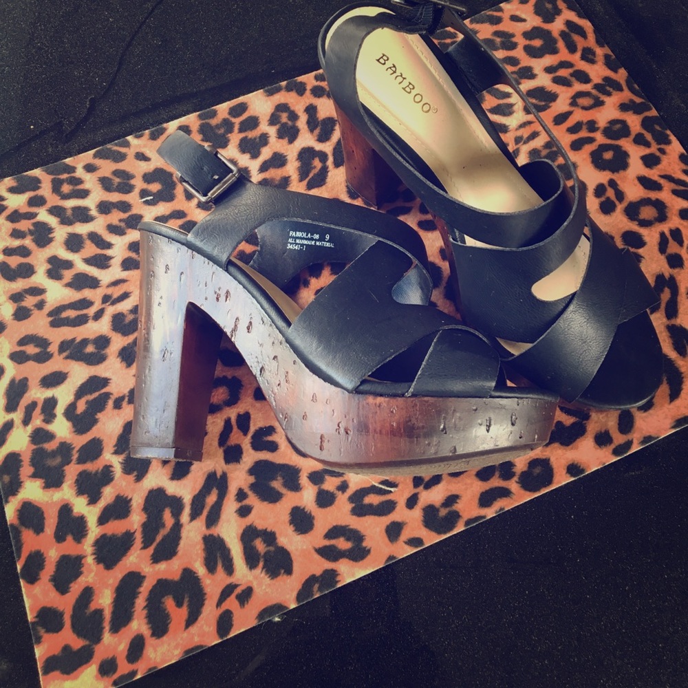 Heeled sandals