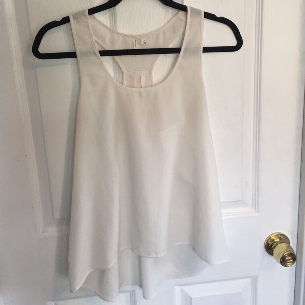 Frenchi High Low Tank Top