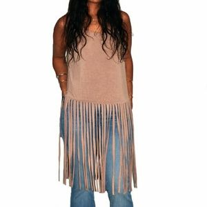 Fringed top