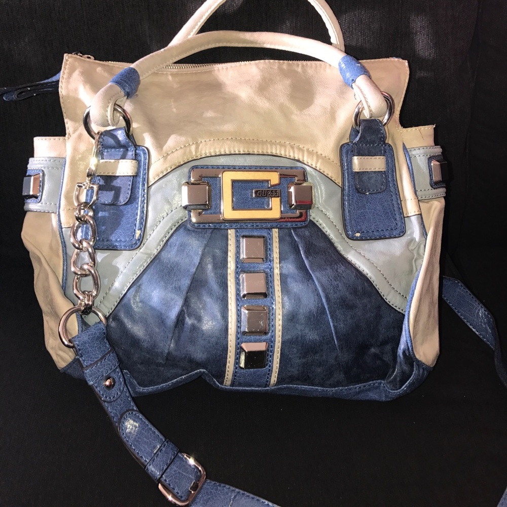 Multi colored rare GUESS bag!