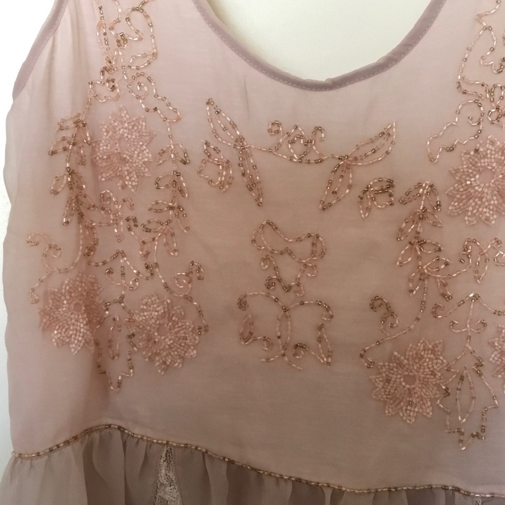 Kimchi Blue Beaded Shirt - Picture 2 of 4