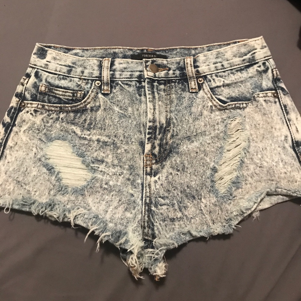 Forever 21 high waisted shorts