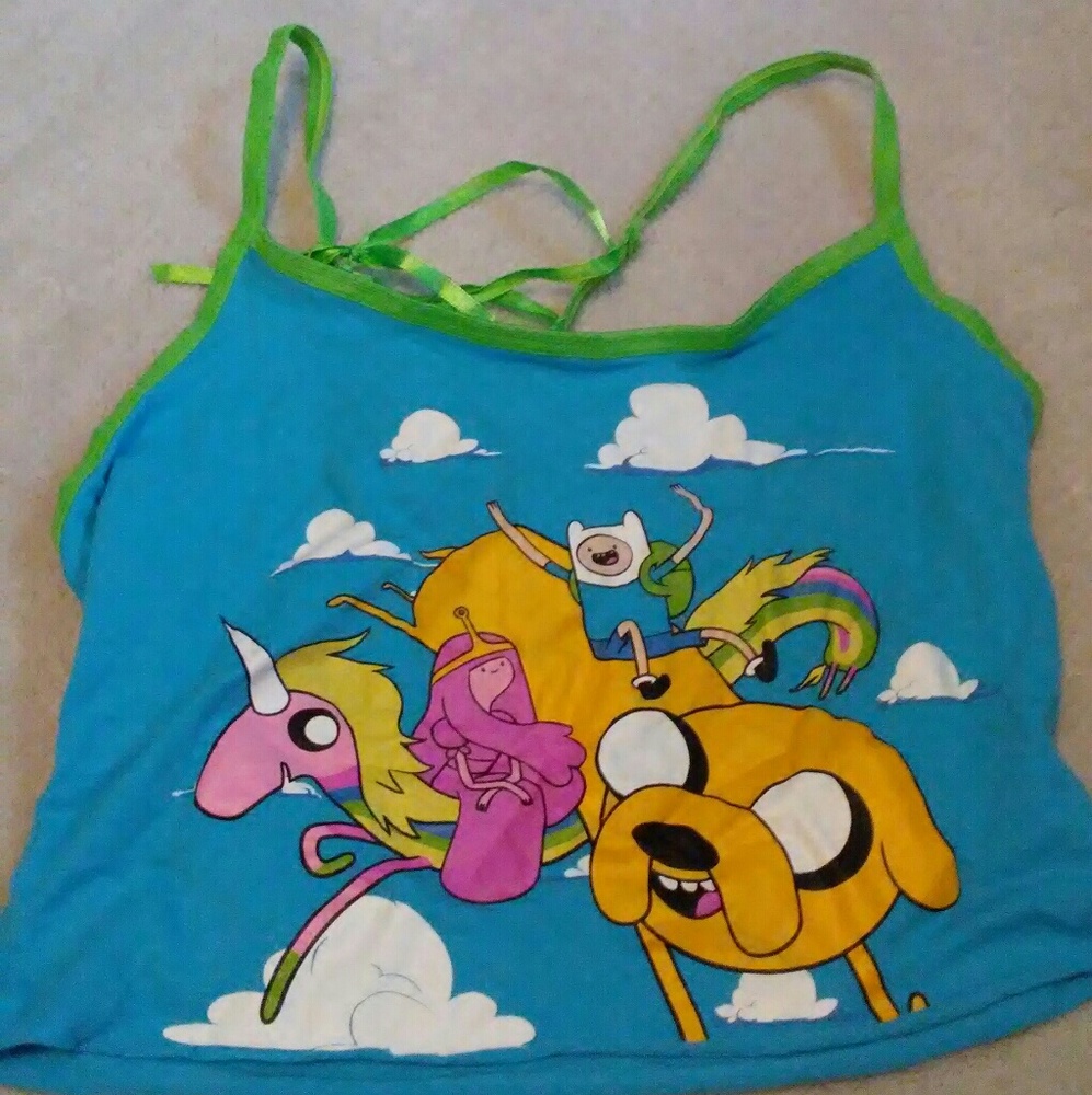 Adventure time crop top