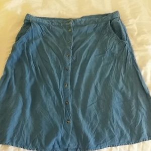 Jean skirt