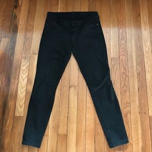 Black 7 for All Mankind (The Skinny) Jean