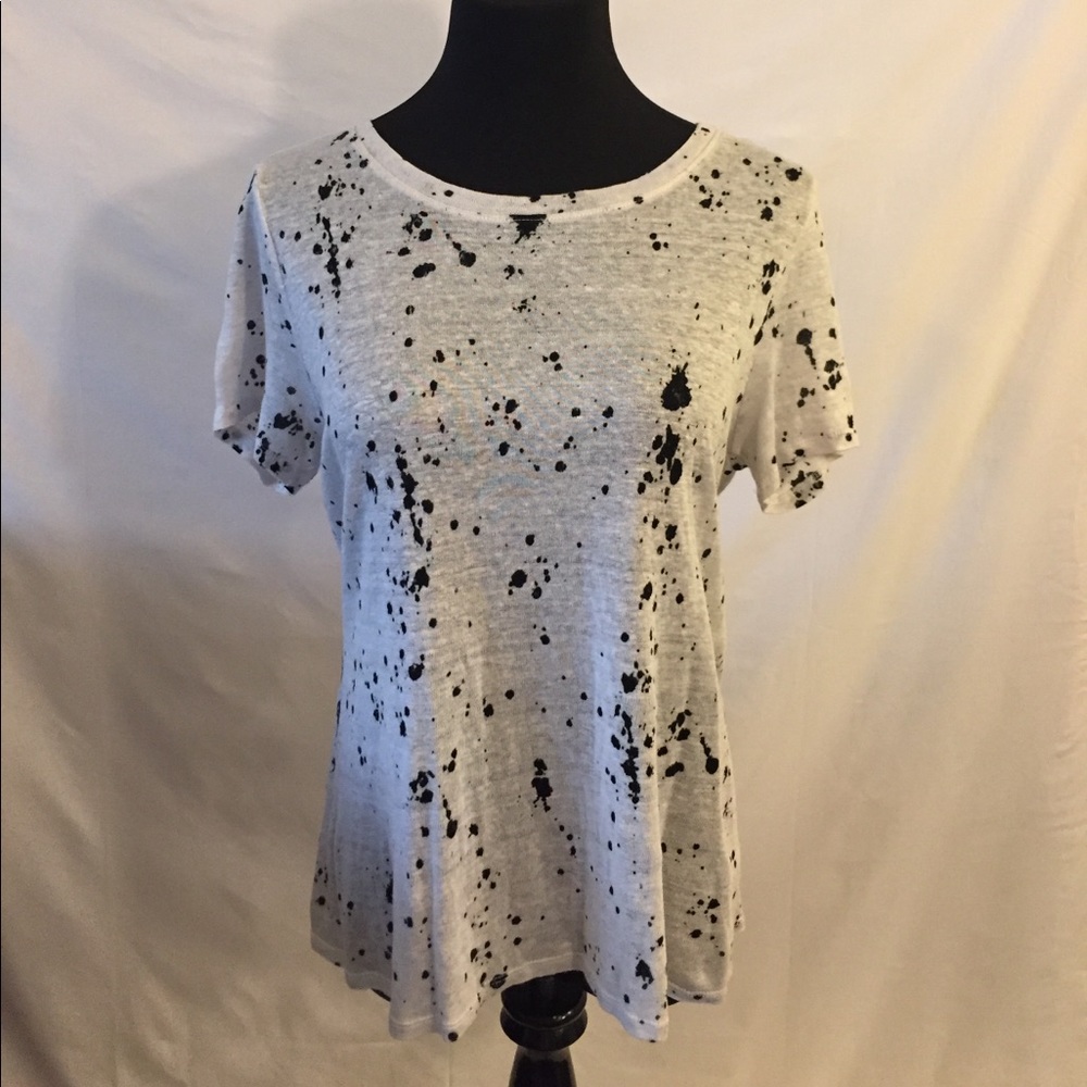 Splattered Ink Top 🖤