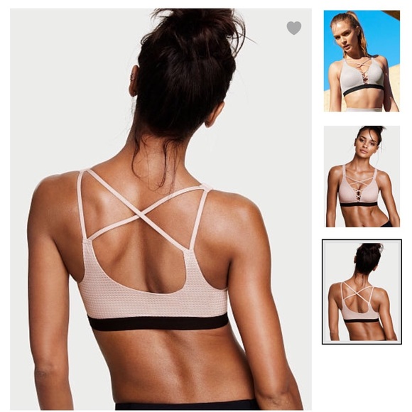 TINTED PLUM LIGHTWEIGHT SPORT BRA - Picture 2 of 6