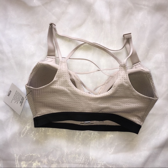 TINTED PLUM LIGHTWEIGHT SPORT BRA - Picture 5 of 6