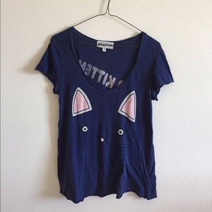 Wildfox J' 💗 Kittens tee