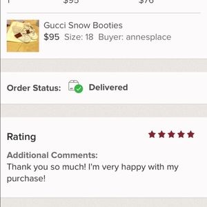 5 star reviews 💯💯💯💯💯