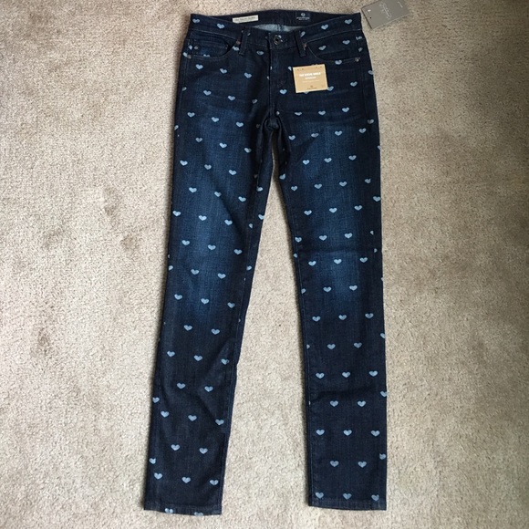 🌻🌸💐 Host Pick 🌺AG Stevie Ankle Hearts Jeans 🌺 - Picture 2 of 4