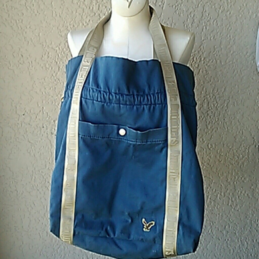 AE canvas bilayer bag