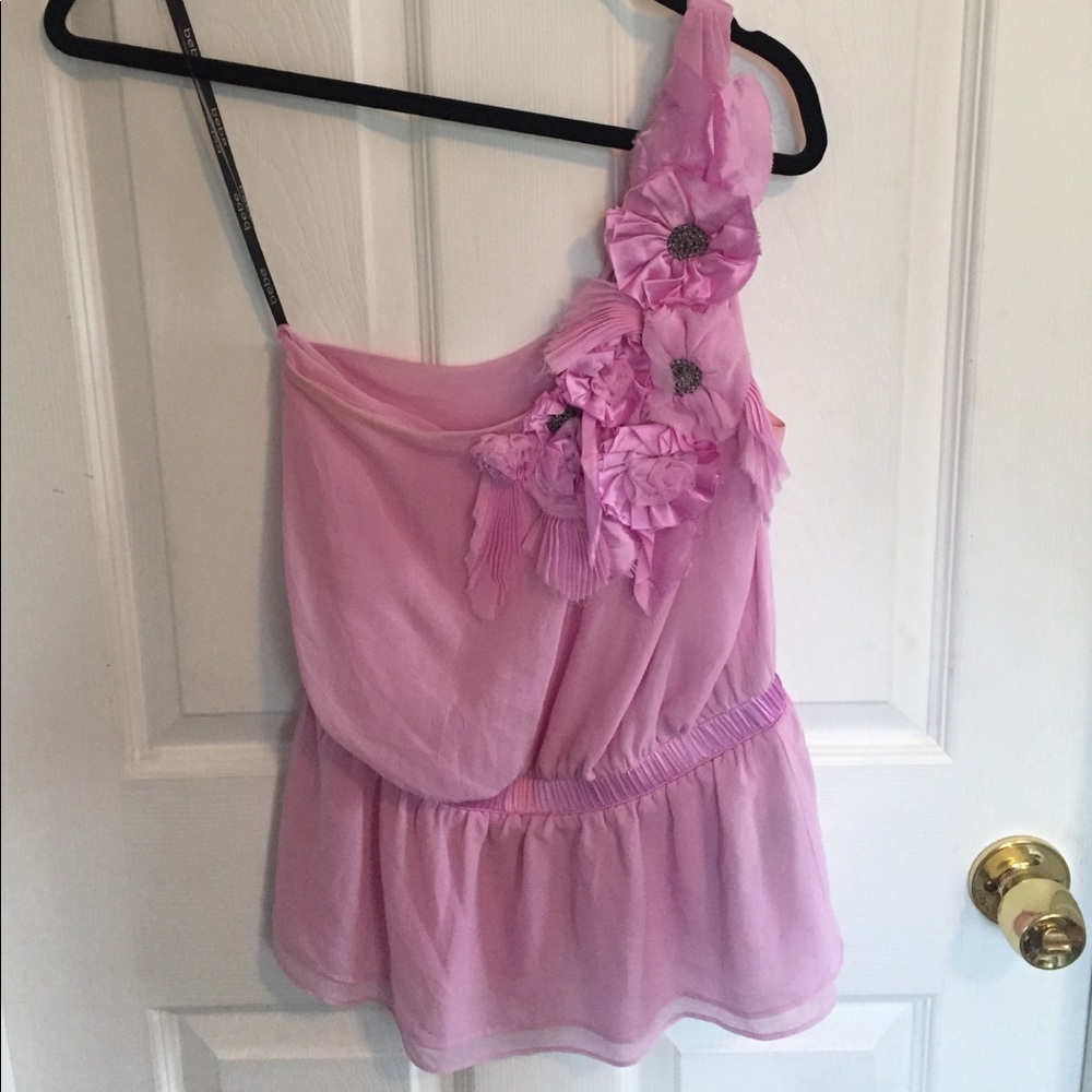Bebe off the shoulder top