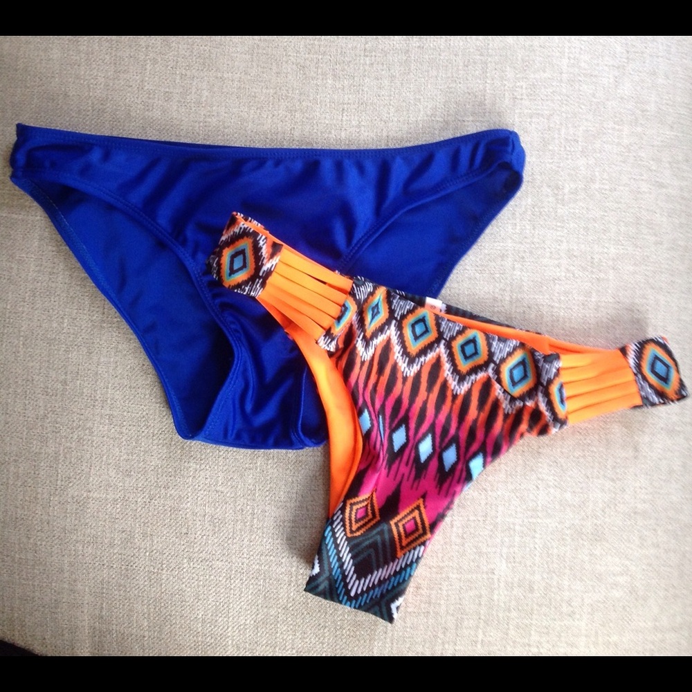 Two bikini bottoms - NWOT ☀️