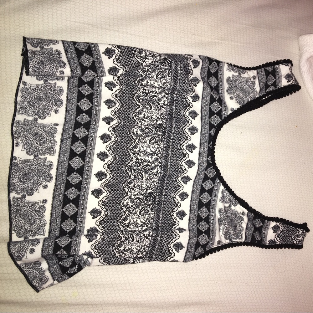 Black and White Tanktop