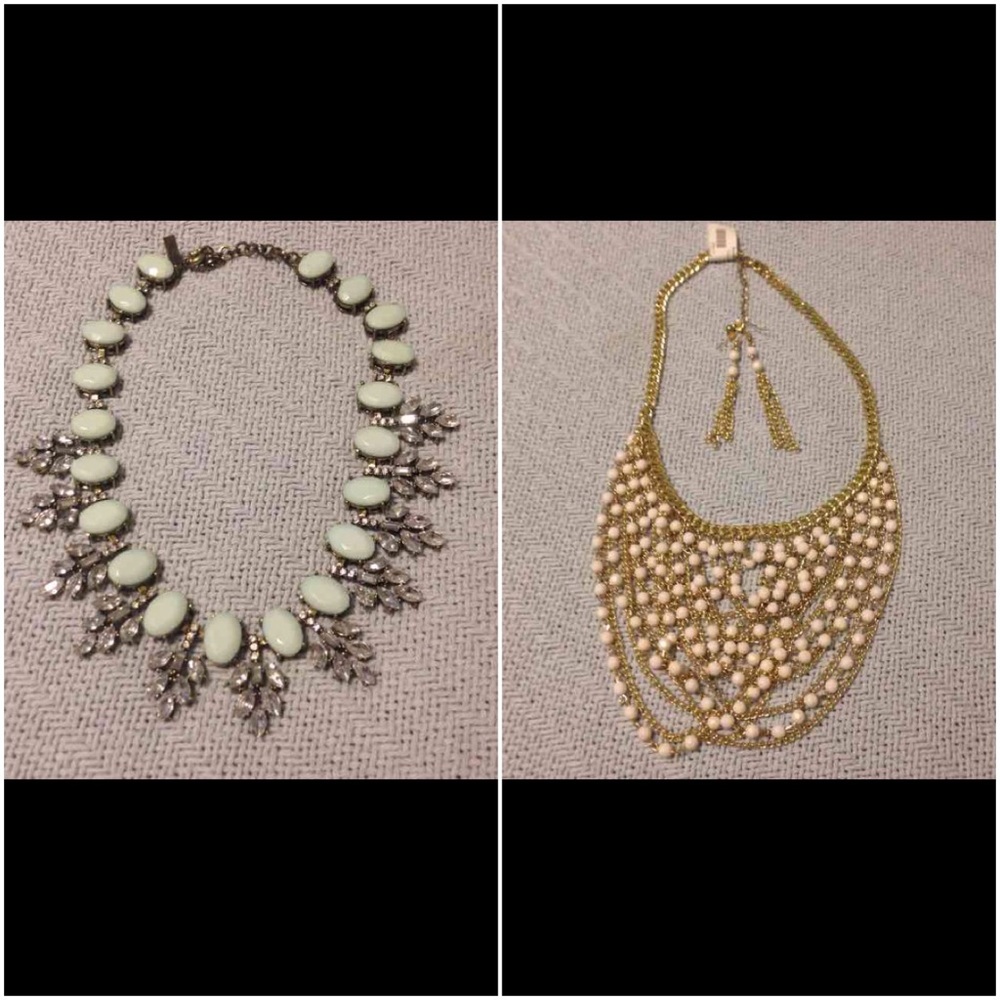 2 necklace combo. Two stunning pieces.