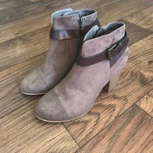 Limelight brown booties