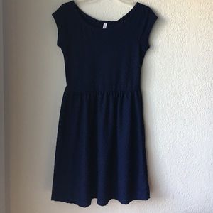 Blue dress