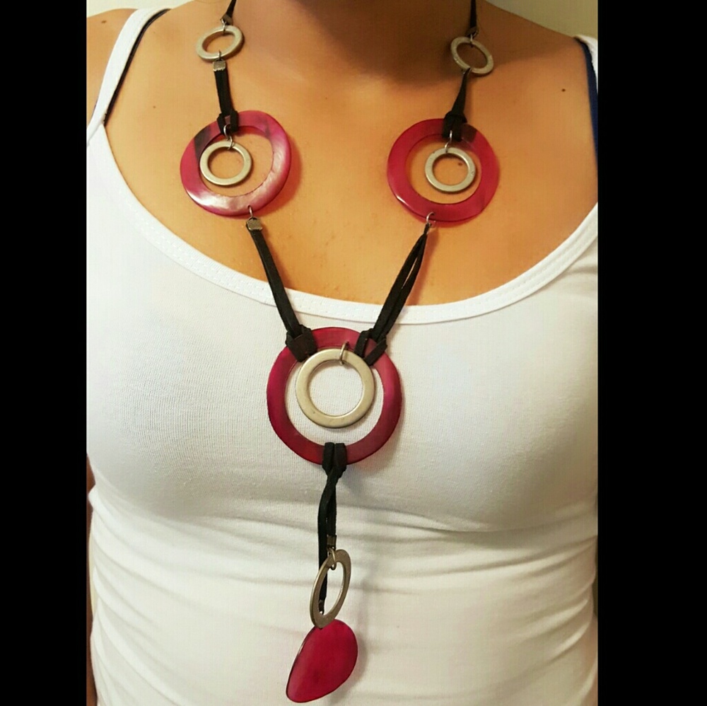 Brand new set of necklace and earrings