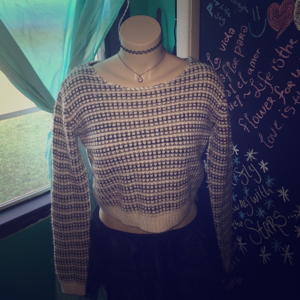 Forever 21 mid-drift sweater