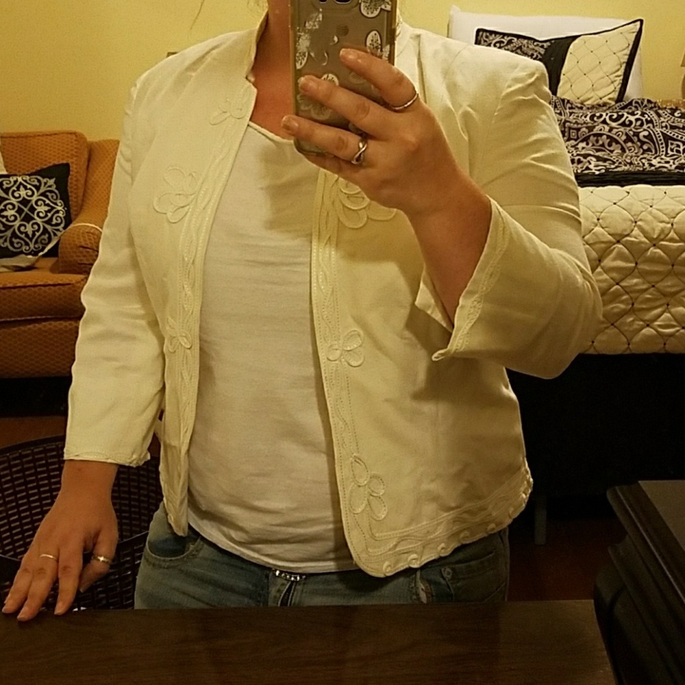 Light Cream Blazer