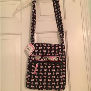 Vera Bradley pink elephant bag