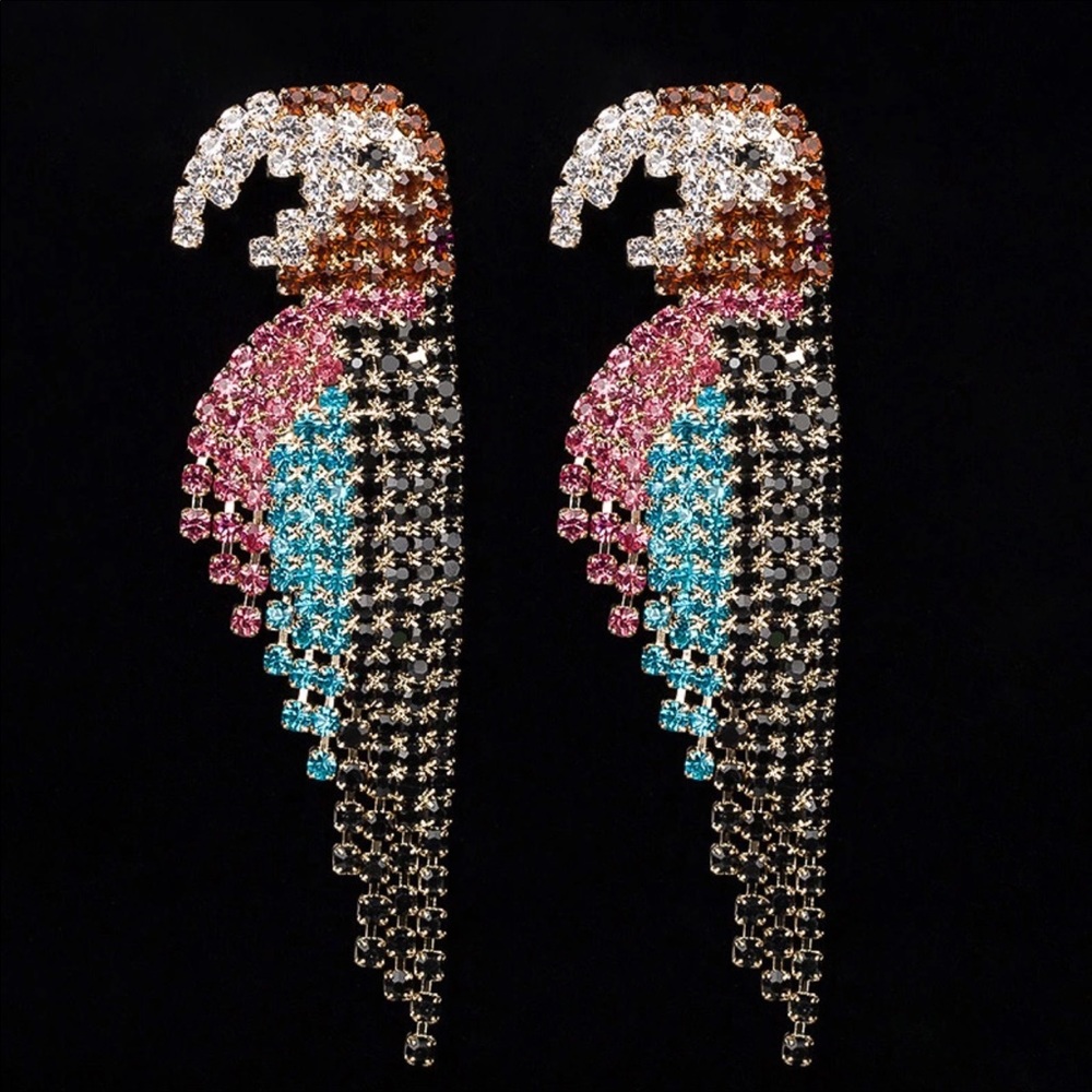 Beautiful Bird earrings (nwot) - Picture 2 of 6