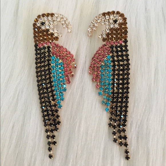 Beautiful Bird earrings (nwot) - Picture 3 of 6