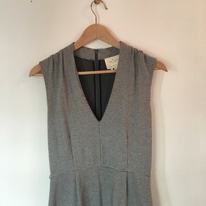 Kate Spade houndstooth check knit dress