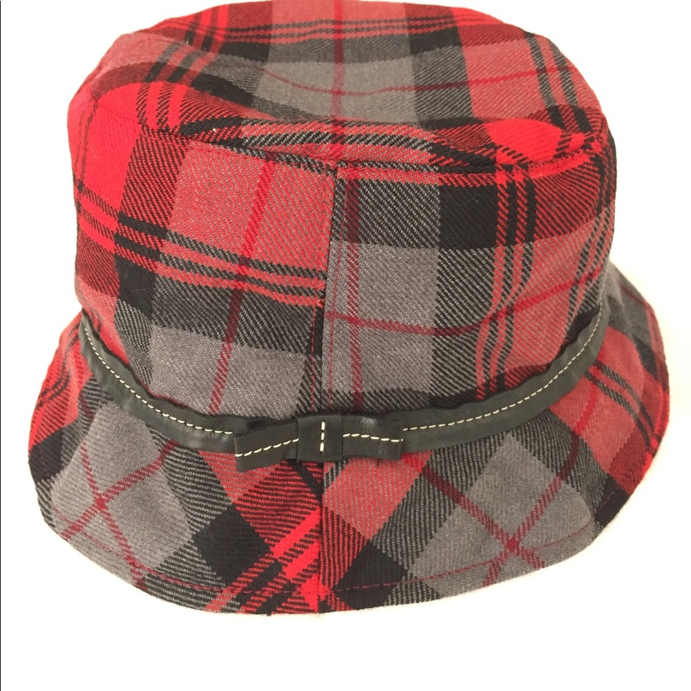 🎉Host pick🎉Plaid Coach bucket hat