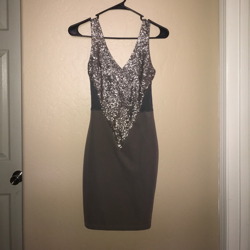 Foreign Exchange Sequin Dress