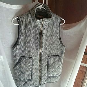 herringbone vest