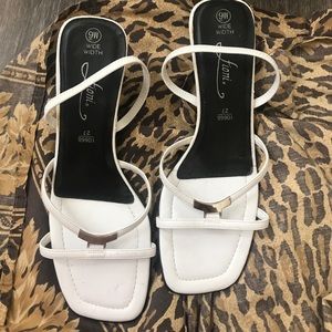 White fioni sandals