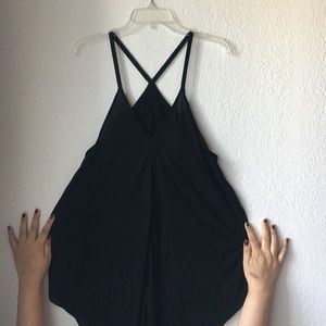 Long, asymmetrical top