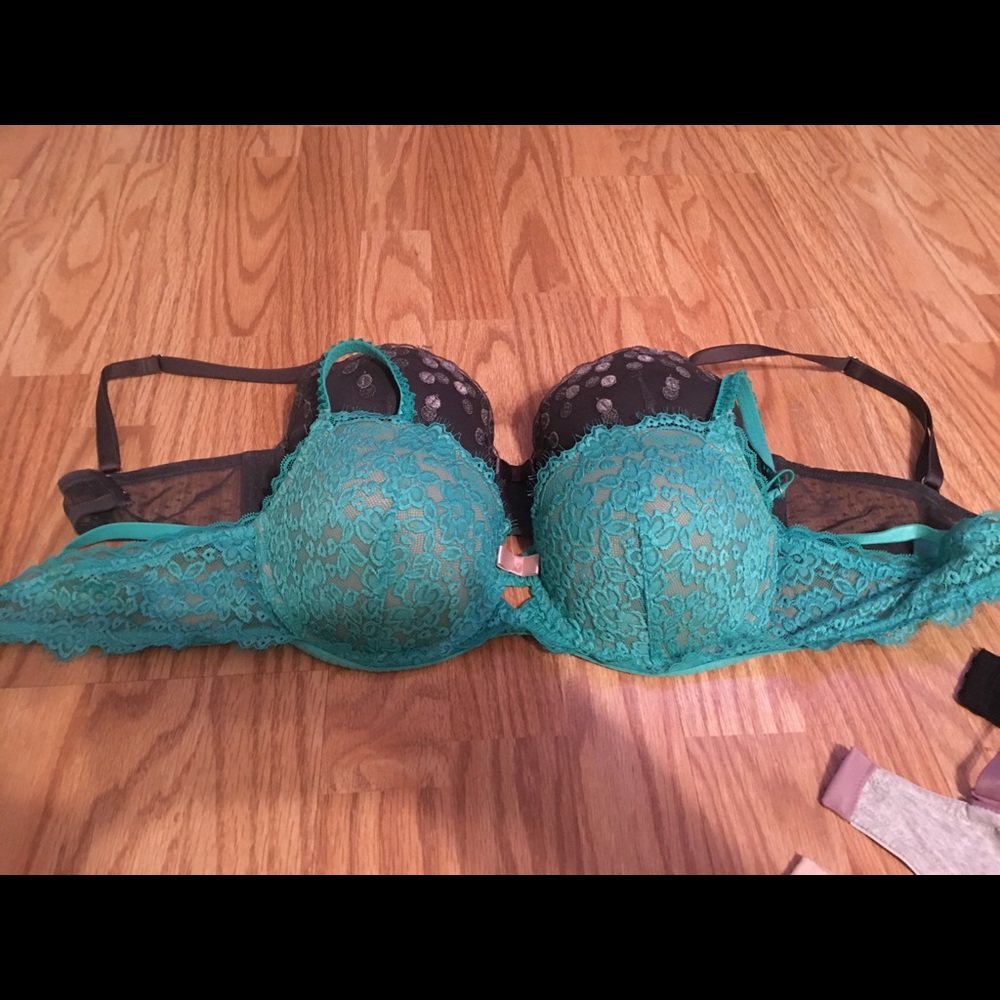 Two lightly worn bras