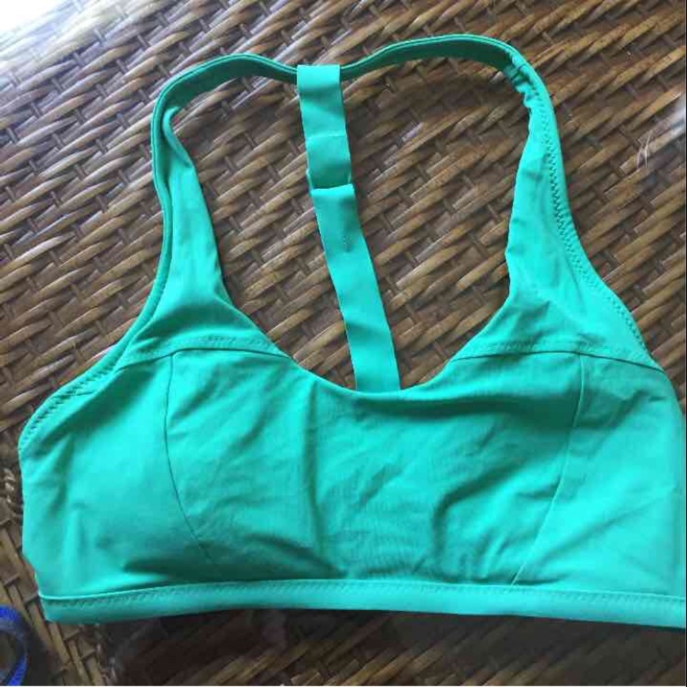 Green lululemon bra