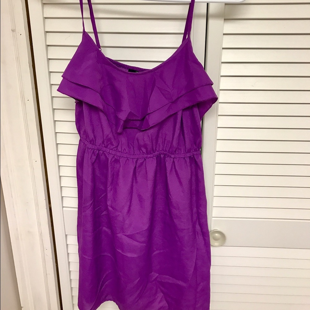 Purple summer dress (Small)