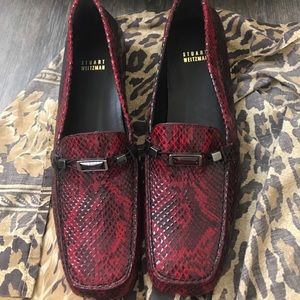 Snake skin Stuart weitzman Loafers