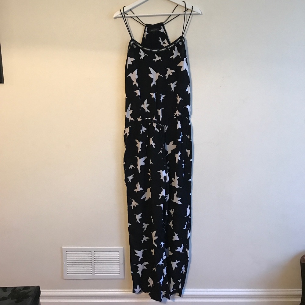 Black and white one piece jumper