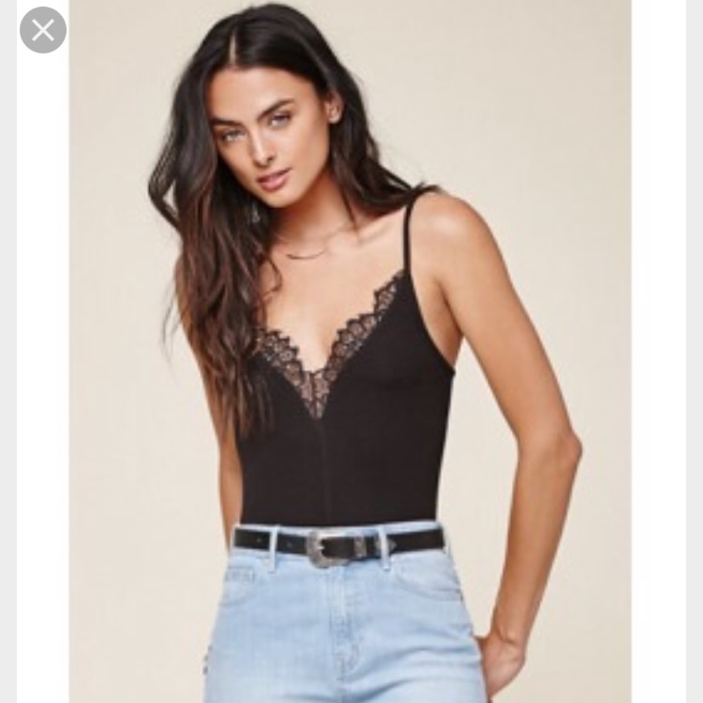 Soft baby pink eye lash lace cami