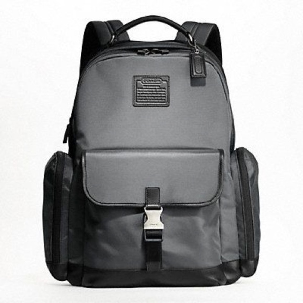 Coach Voyager Nylon Backpack Laptop Travel Bag