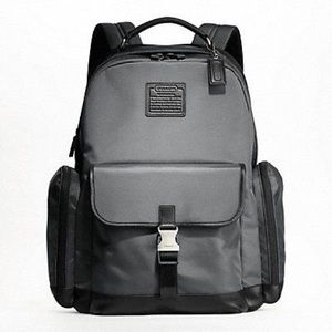 Coach Voyager Nylon Backpack Laptop Travel Bag