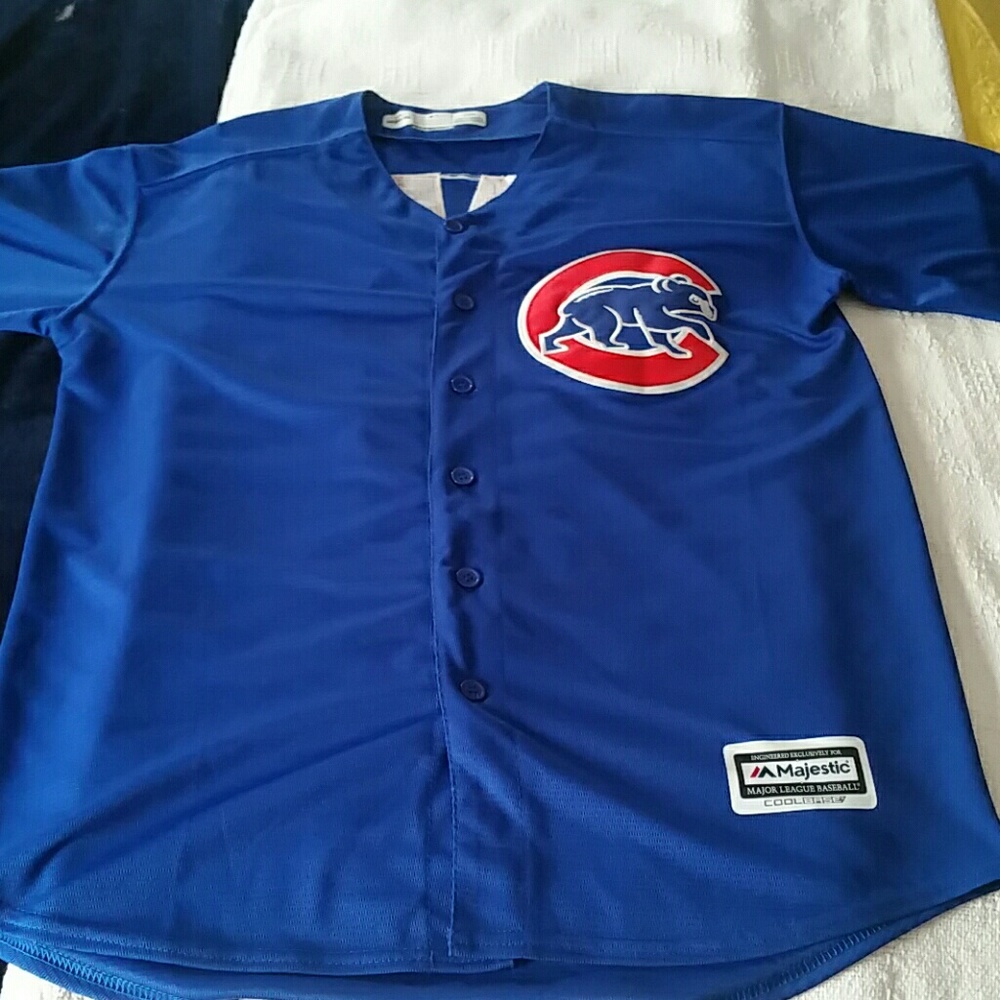 Chicago Cubs Majestic Official Cool Base Jersey