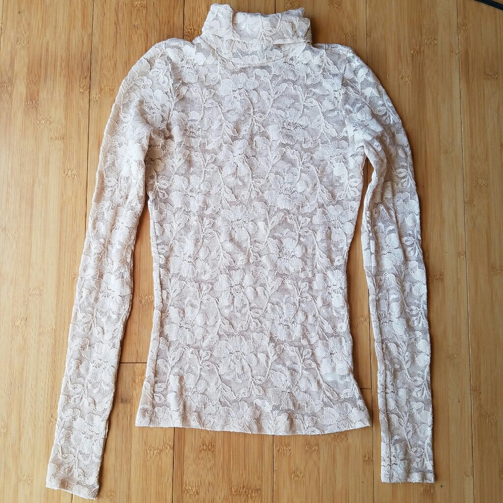 Forever 21 Sheer Long sleeve