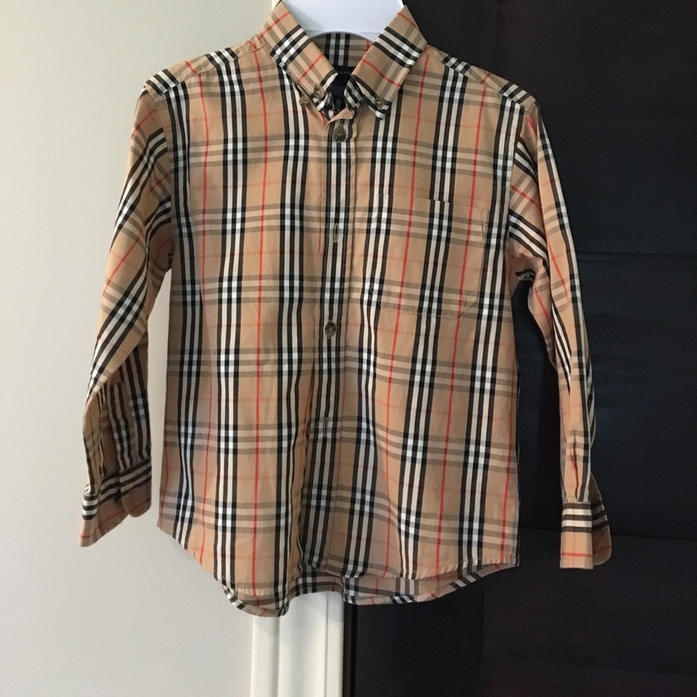 Boys Burberry dress shirt