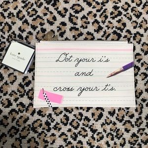 Kate Spade cosmetic case